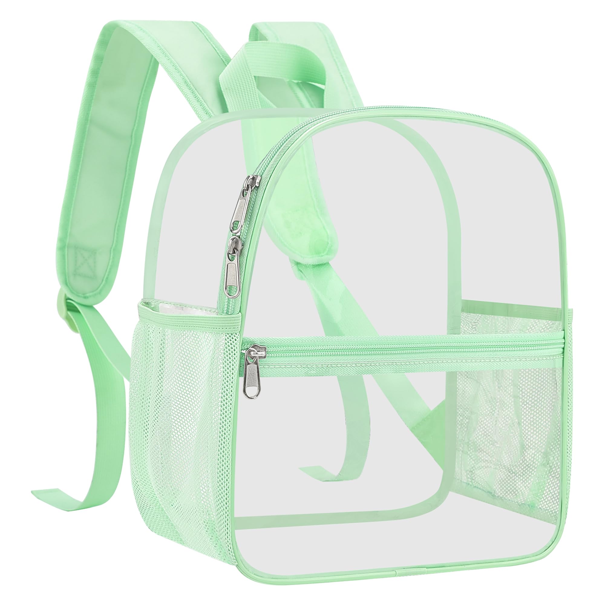USPECLARE Clear Backpack for Stadium Approved 12×6×12 Transparent Bag | Small Clear Bag with Wider Shoulder Straps for Stadium Events Concert Work Festival