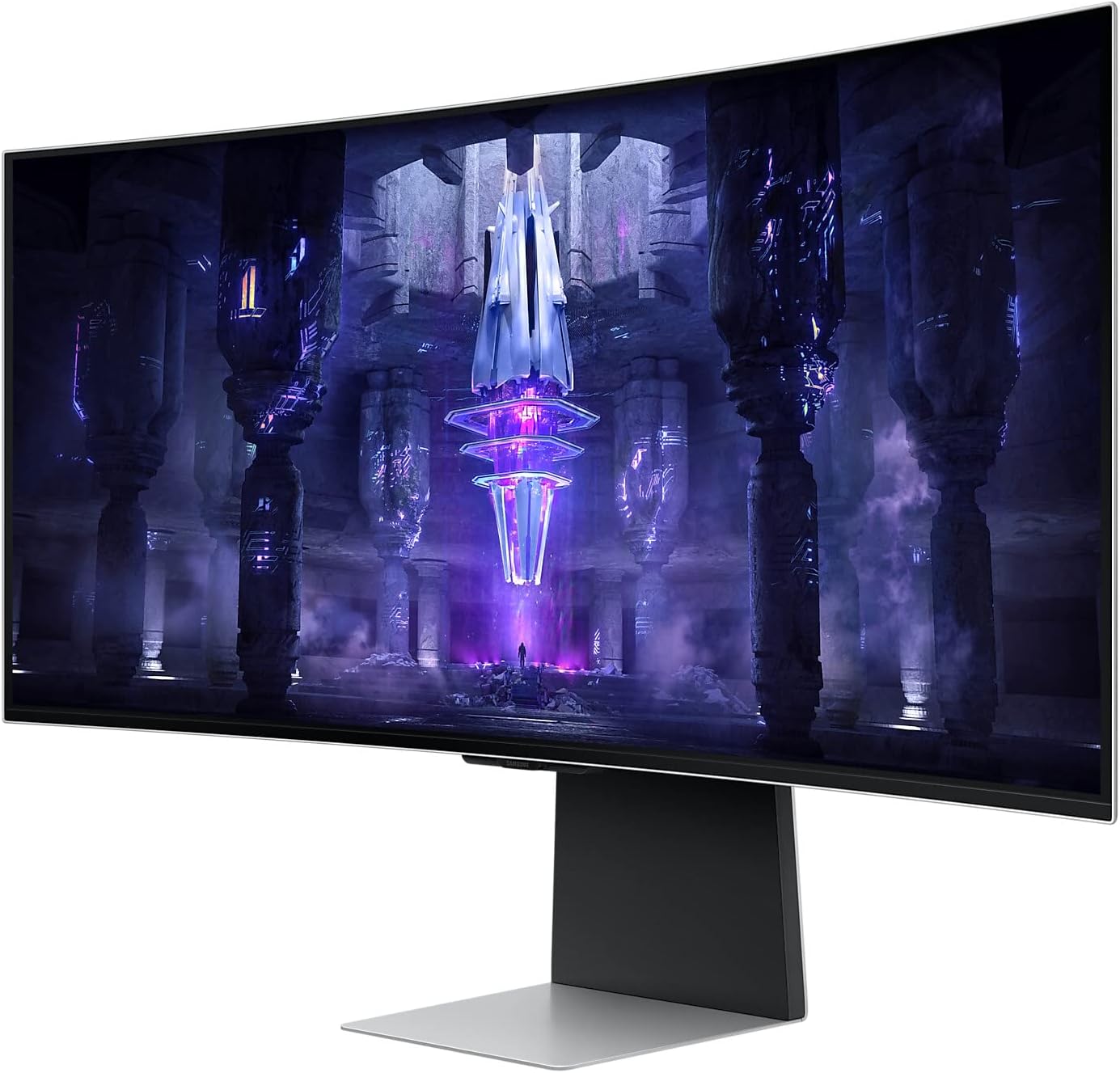 Samsung Ls34Bg850Suxen Computer Monitor 86.4 Cm (34") 3440 X, W128291356 (Monitor 86.4 Cm (34) 3440 X 1440 Pixels Ultrawide Quad Hd OLED Silver)