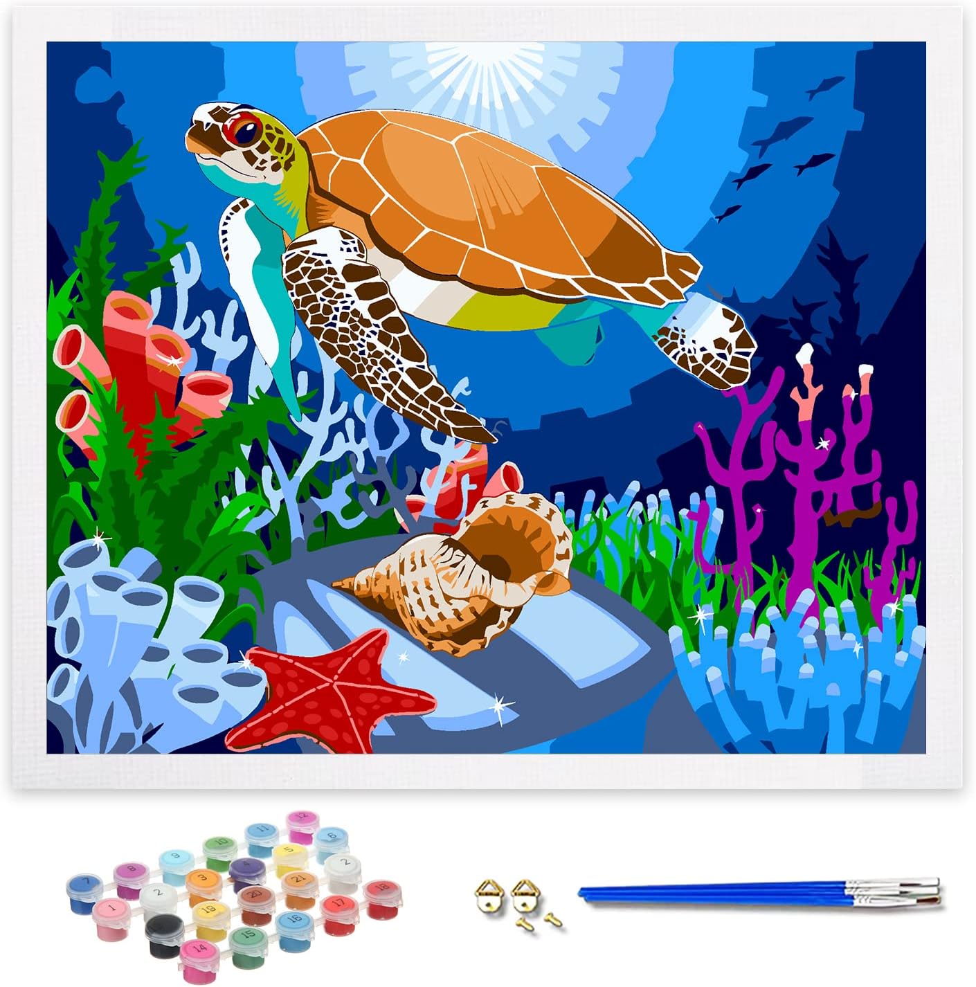 ifymei Paint by Numbers for Adults, Children, Beginners, DIY Gift Arts