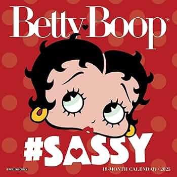 Amazon | Betty Boop 2026 7 X 7 Mini Wall Calendar