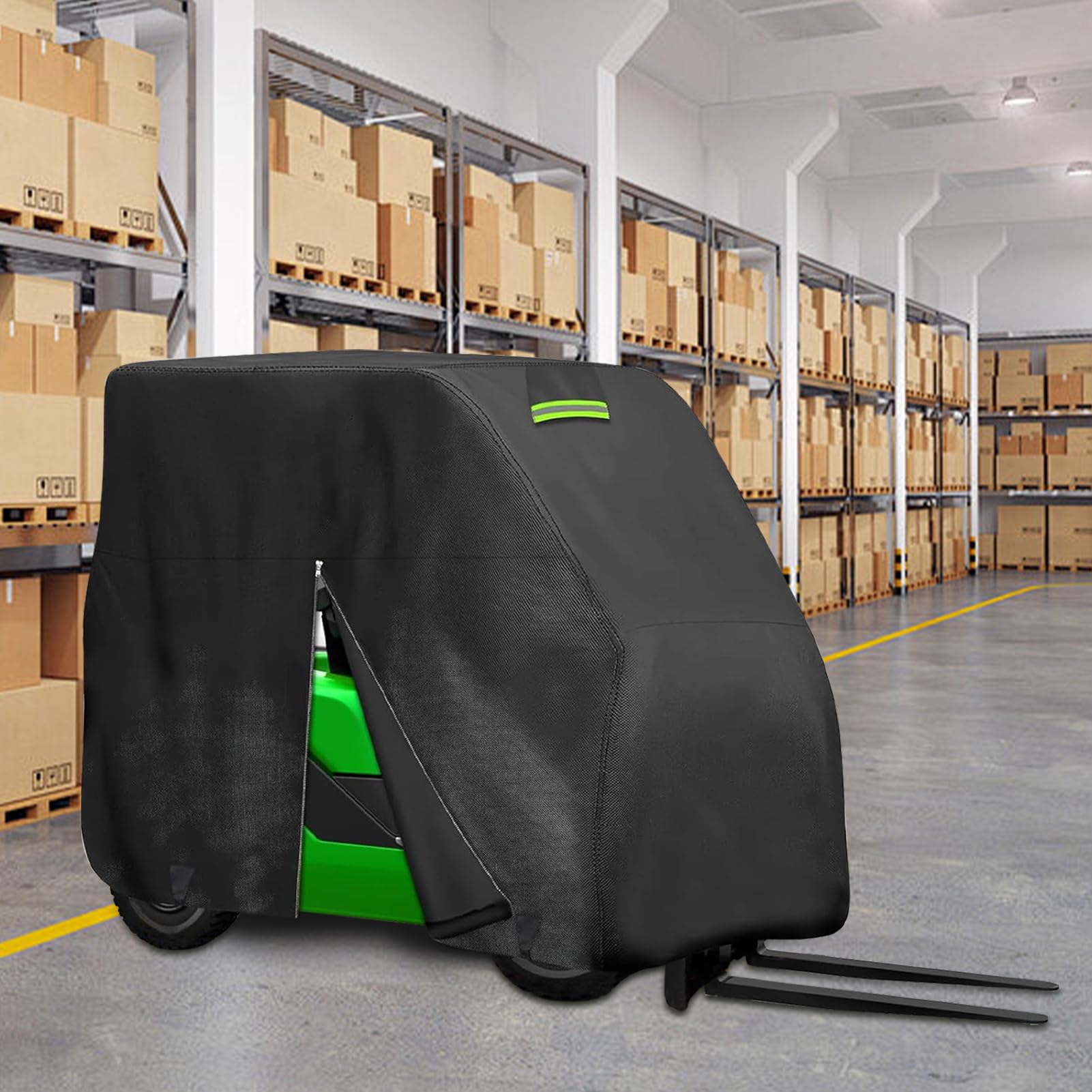 Fundas Para Vehículos Cubierta Impermeable Para Vehículo Industrial Con | Protector Antipolvo Antiviento Resistente A Los Rayos UV para Almacenamiento de Equipos
