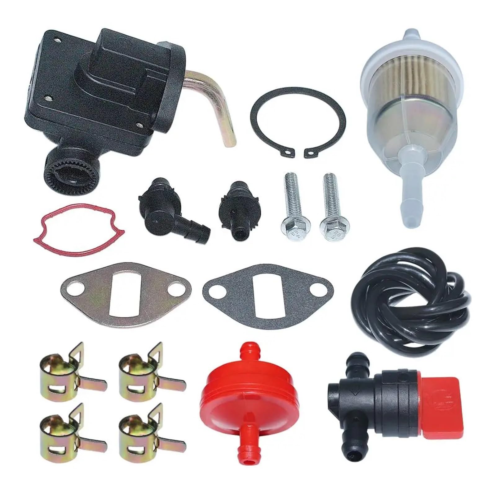 accessori per tosaerba 1255902-S Pompa carburante con kit morsetto linea filtro carburante for K-hler 1255901-S 1239303 1255901 12 393 03 CH CV 11-16 Hp Motore