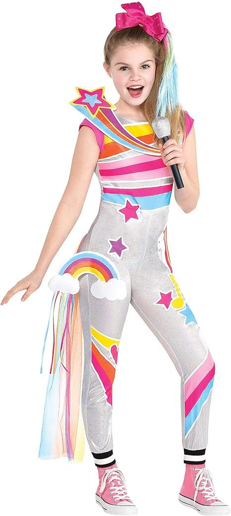 Amazon.com: Party City D.R.E.A.M. Tour JoJo Siwa Costume for Children