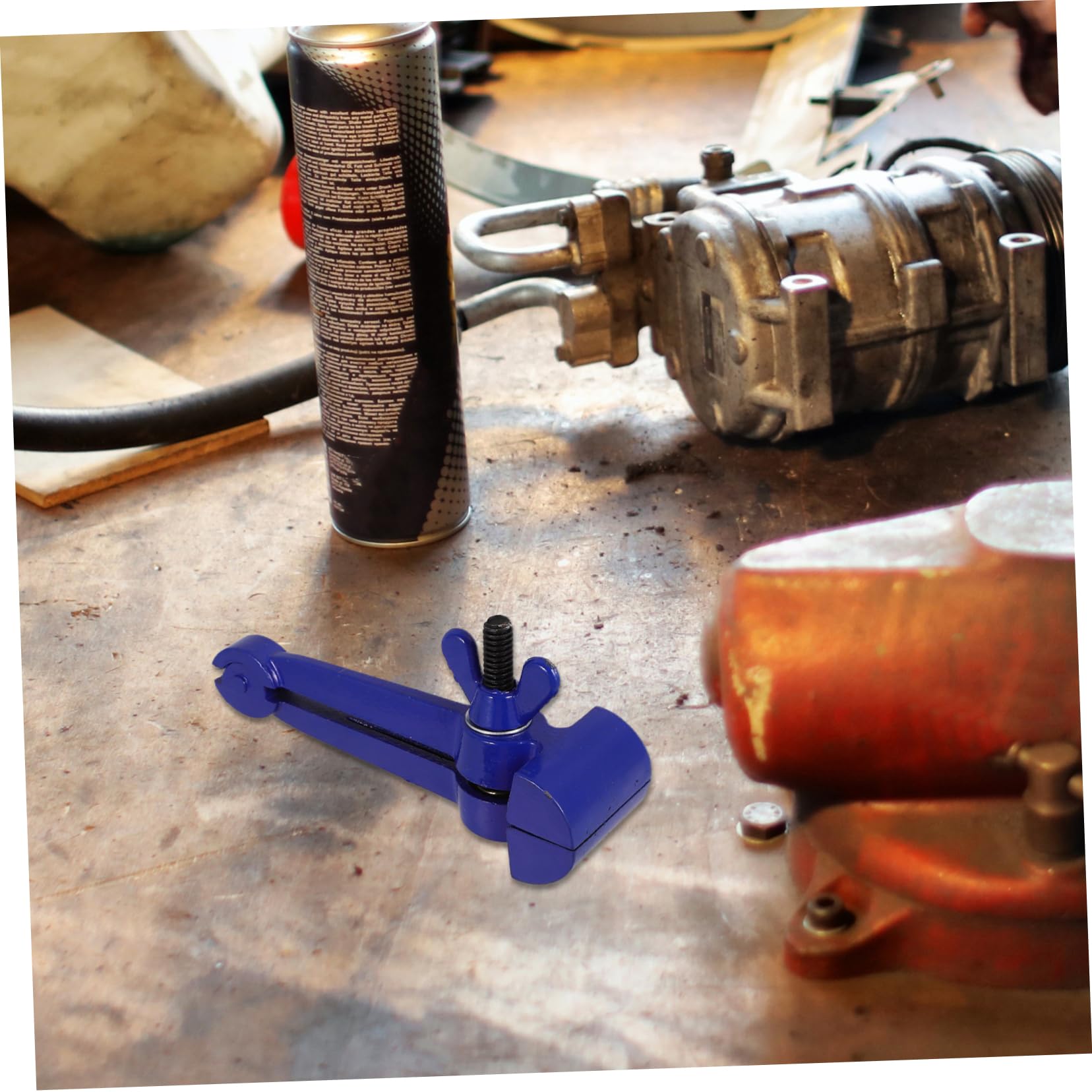 Pinza per Saldatura in Acciaio Sferoidale Presa Antiscivolo, Tenaglia Manuale Fissa da 50mm per Operazioni Facili e Precisione in Officina