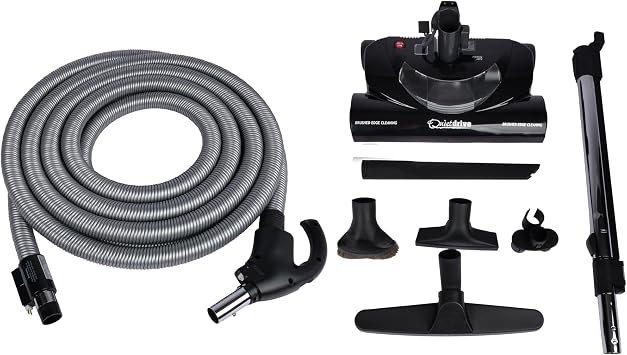 CT20QD Central Vacuum Power Nozzle Kit with 35 Ft. Direct Connect Hose