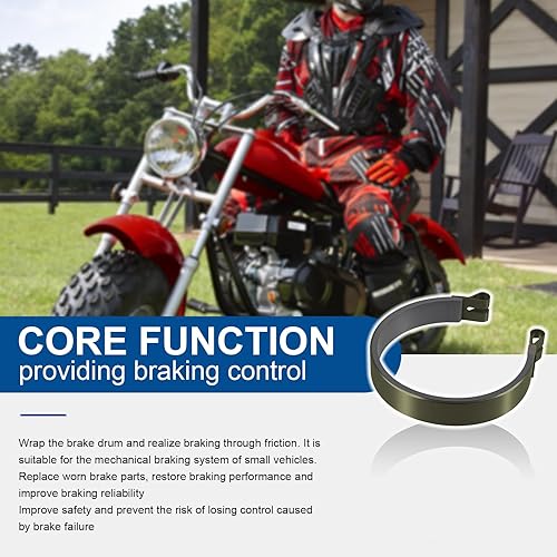 Miniatura 3 de Go Kart Mini Bike 4.5 "Banda de freno Go Kart Kit de freno de 4 1/2" para Go-Cart ATV Mini Bike Brake Drum