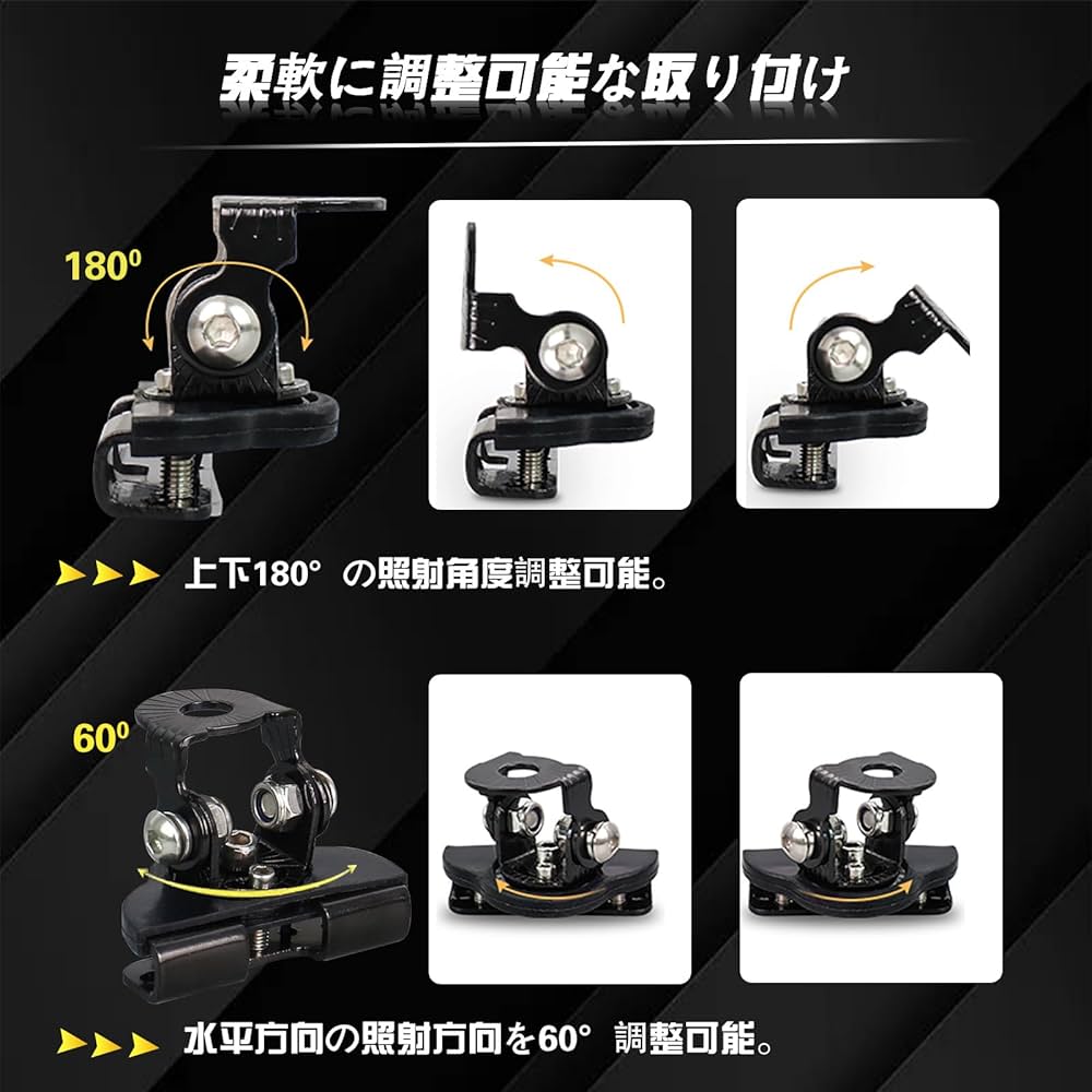 Amazon.co.jp: SKTYANTS ボンネットブラケット ワークライト