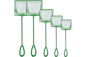 Amazing 5 Pack Aquarium Fish Net for Effortless Catching