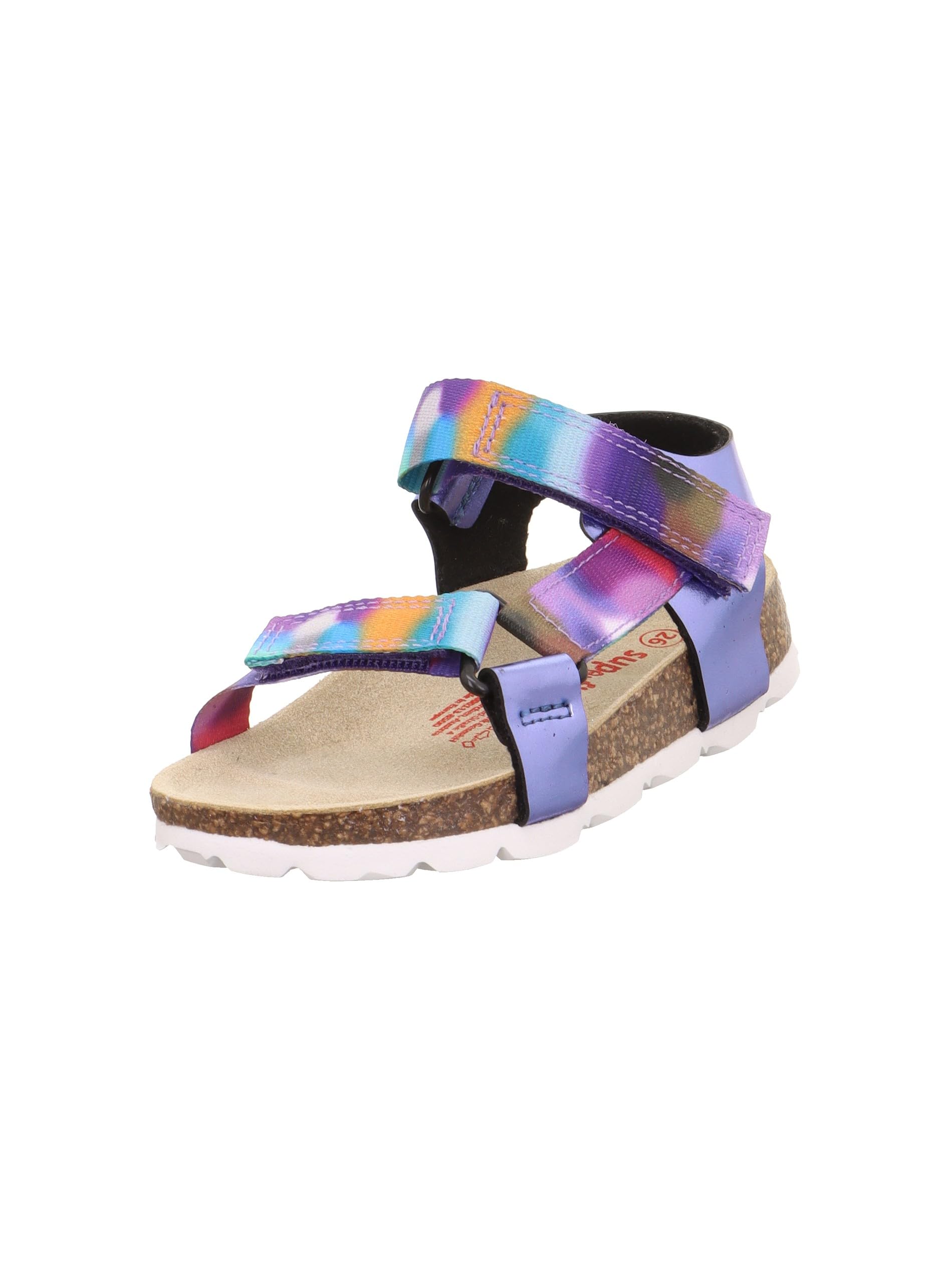 Superfit Girls' Footbed Slippers Not Applicable, Purple multi-coloured 8500, 41 EU Weit