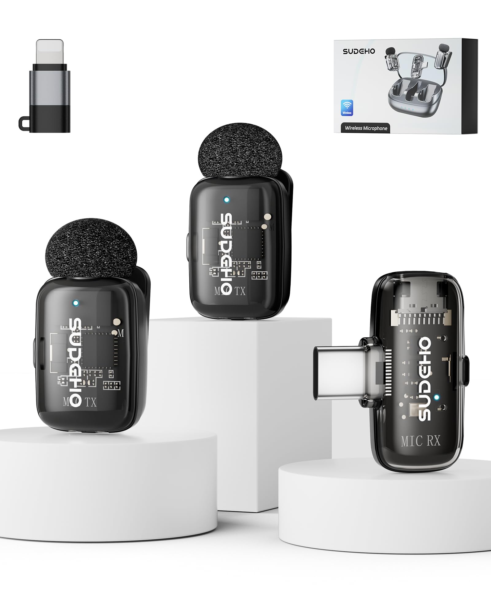 SUDEHO wireless lavalier set
