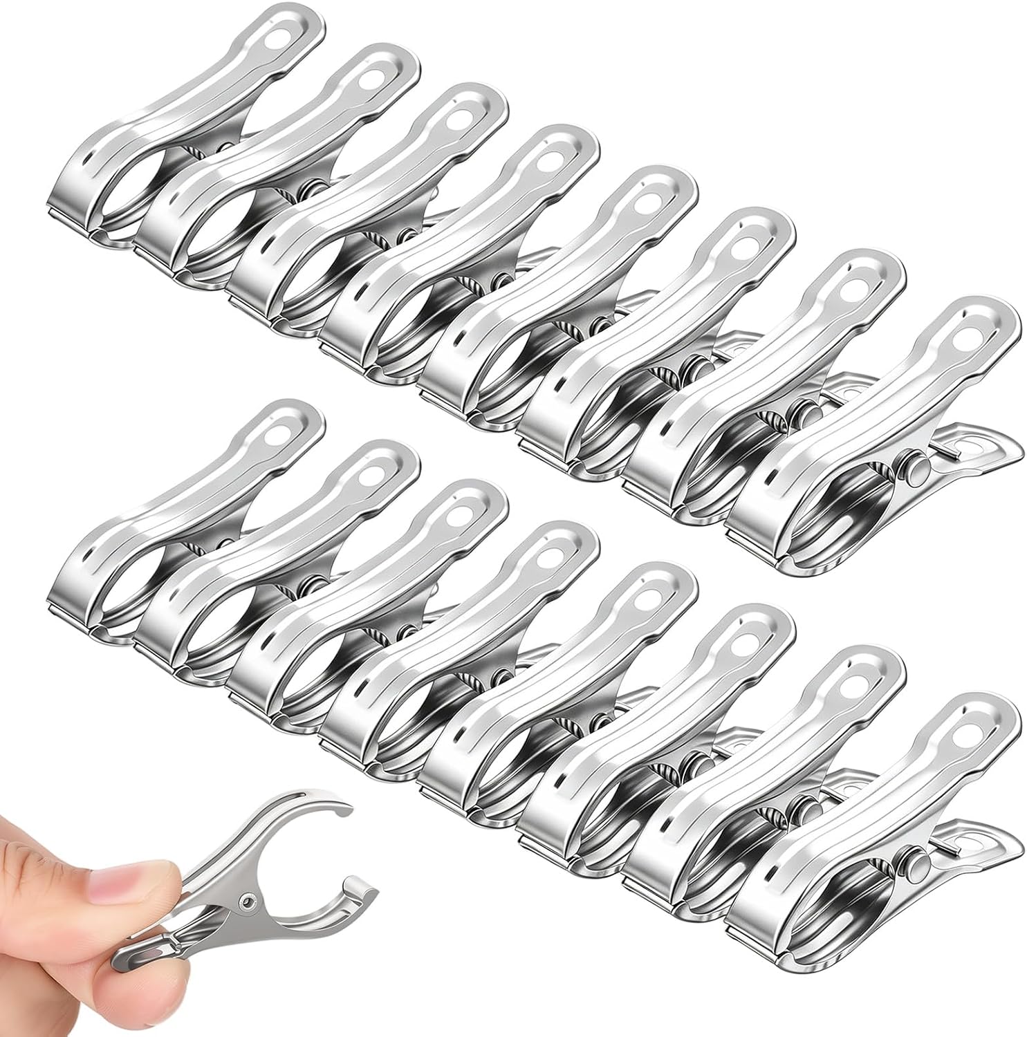 Plant Clips, Garden Clamps Greenhouse Support Fasteners, 20Pcs