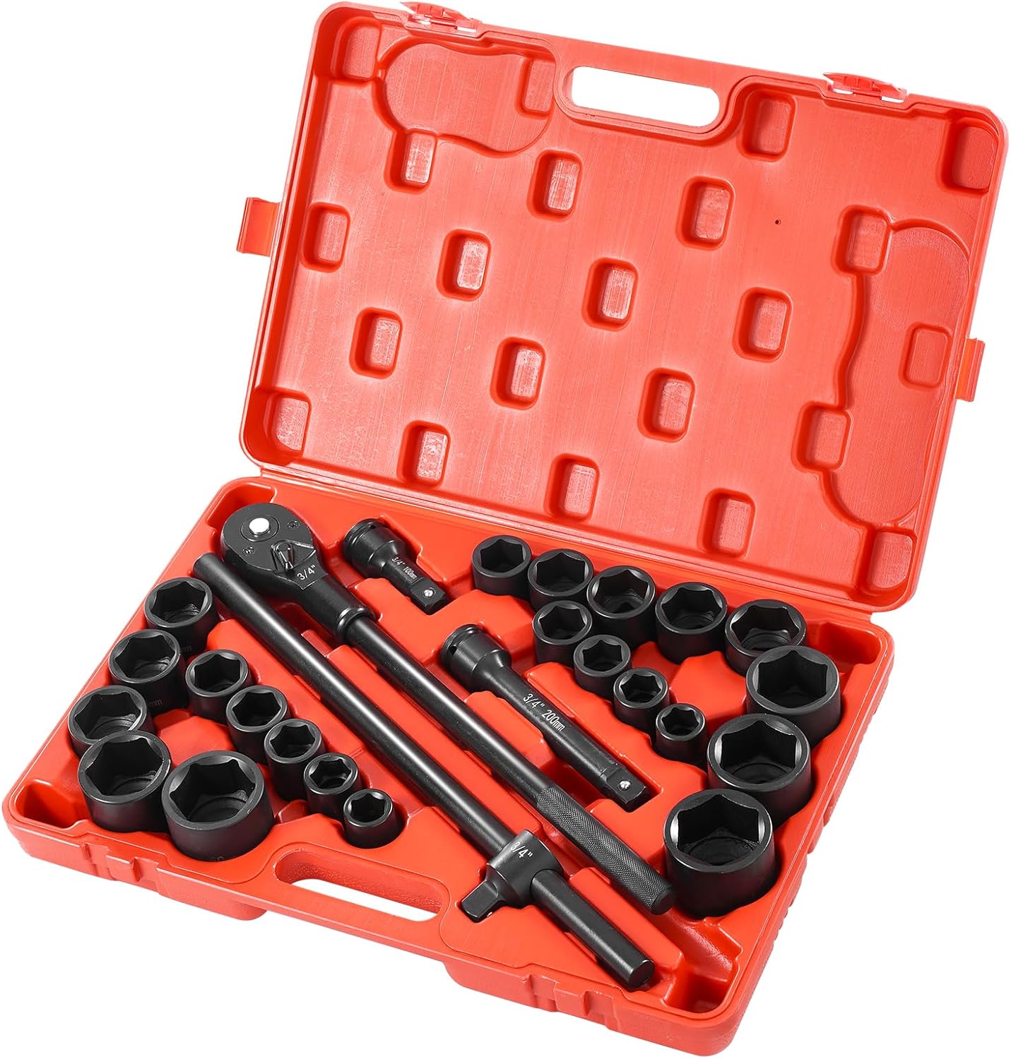 VEVOR - Brandclub - VEVOR Impact Socket Set 3/4 Inches 27 Piece