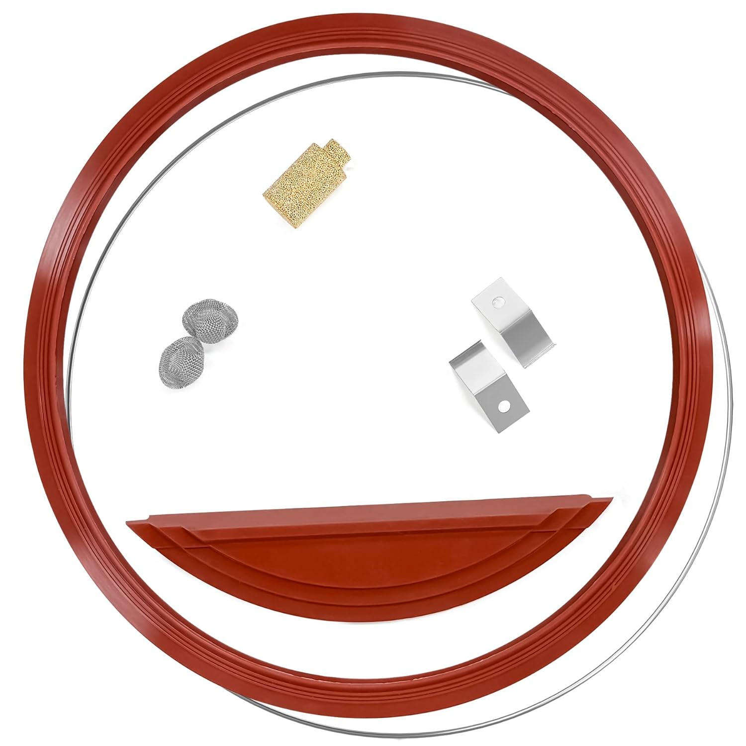 Suitable Fits for Midmark- Ritter M9 M9D MIK072 Steam Engine PM Door Gasket Kit Includes Door & Dam Gasket & Gasket Ring,2* MIS076 Door Springs, 2* MIF062 Filters & 1* MIF038 Filter