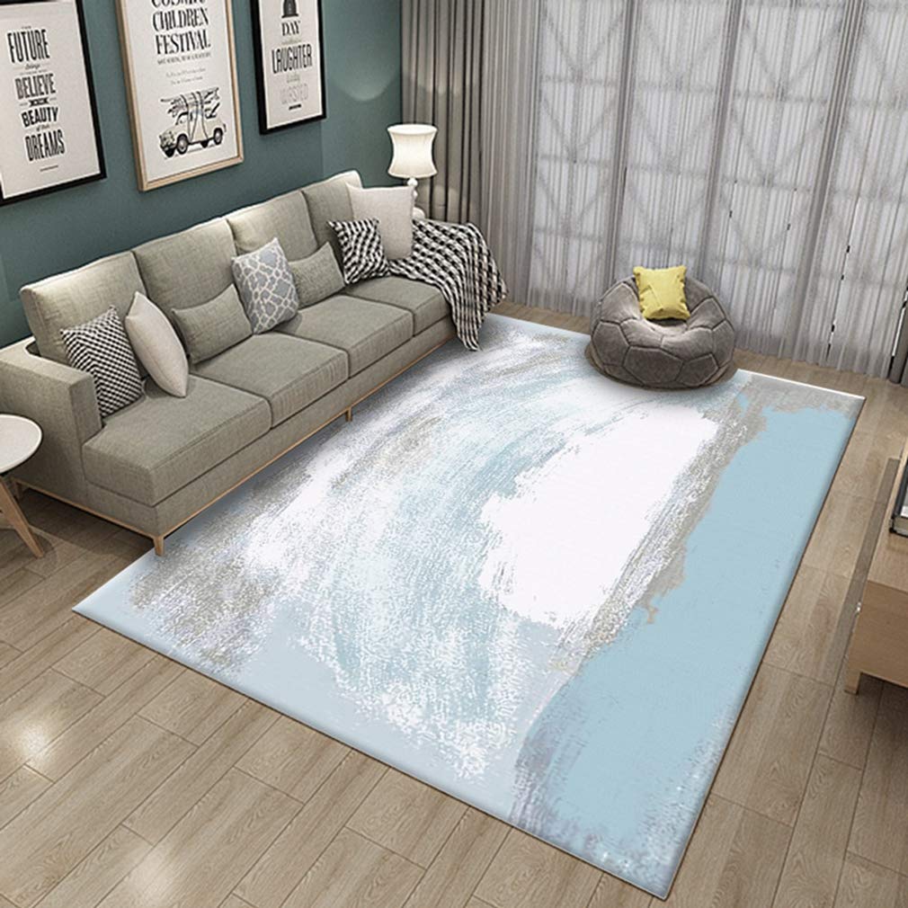 Buy MOXIC Soft Abstract Art Living Room Area Rugs Rectangular Children Crawling Bedroom Rug Fleece Anti-Slip Carpets Nordic Modern 3D Home Decor Mats Indoor Outdoor Runners Nursery 2' X 3' — BookShops.in