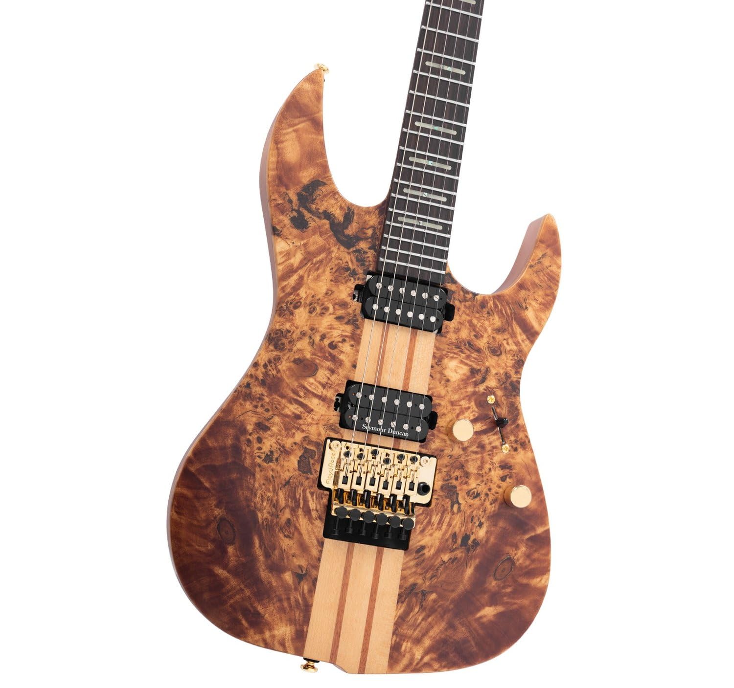 Chitarra elettrica in metallo SIRE chitarre X10 naturale satinato