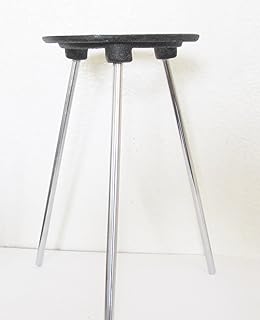 Cast Iron Tripod Support Ring for Lab Bunsen Burner, Support Table, Height 9