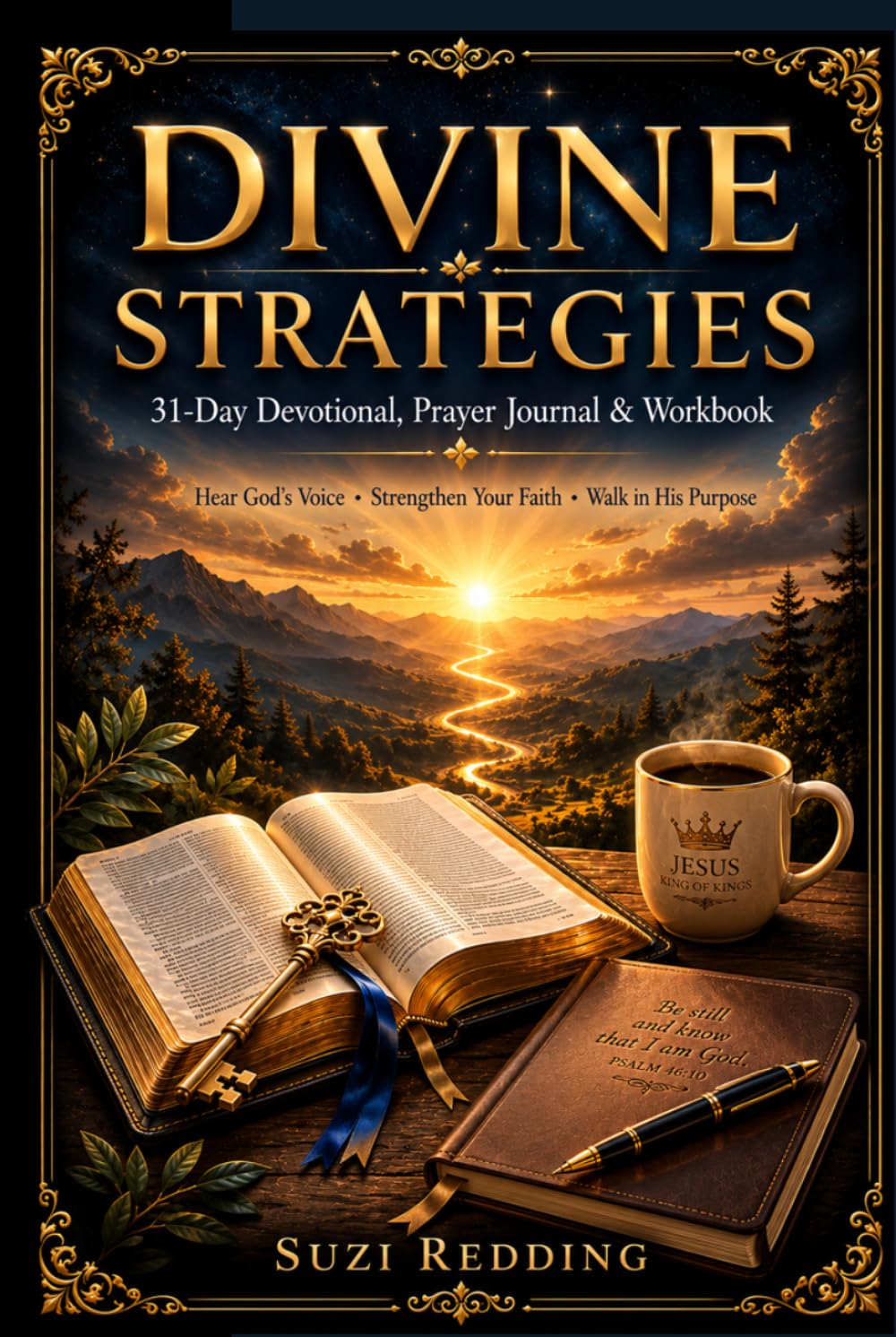 Divine Strategies: 31-Day Devotional, Prayer Journal & Workbook