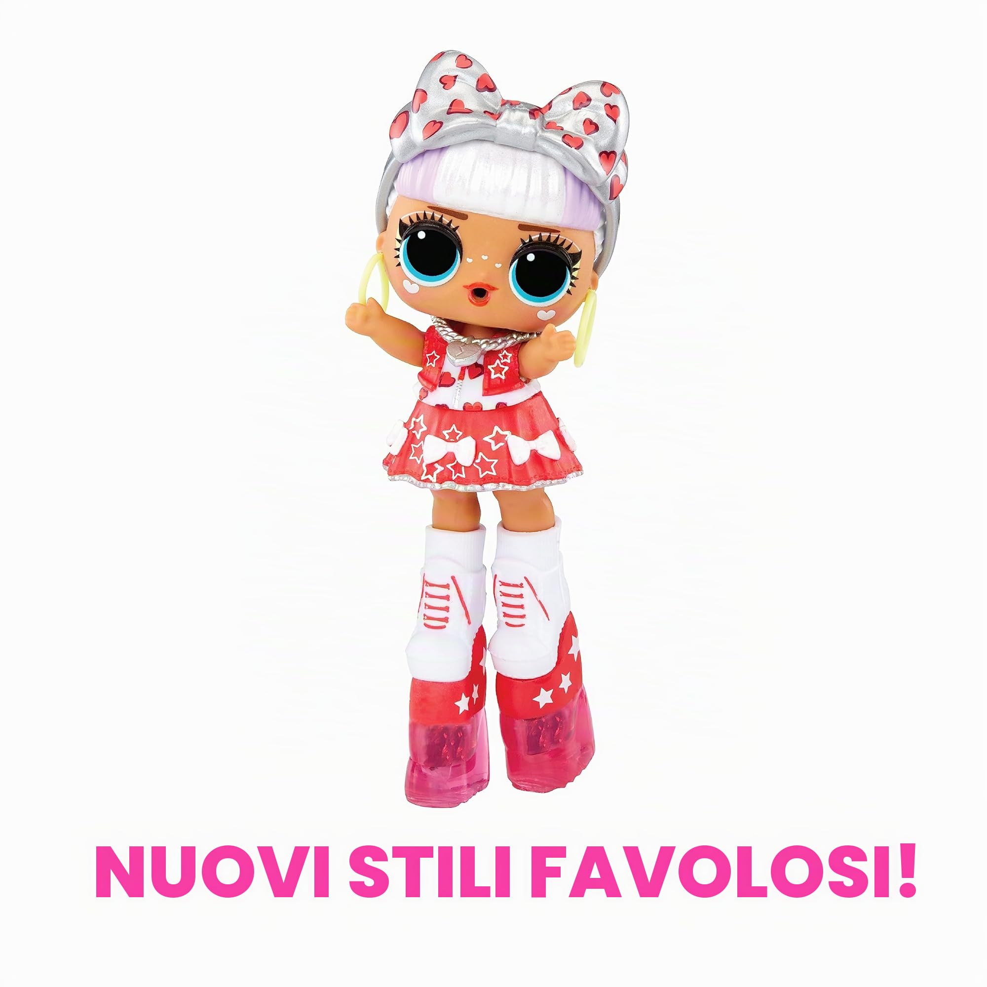 L.O.L. Surprise! Calendario dell'Avvento 2023 con Bambola in Edizione Limitata e 24 Sorprese - MAKEOVER BABE 2.0 - Abbina Abiti, Scarpe e Accessori - Idea Regalo. Età 4+ Anni