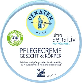 Penaten care cream ultra sensitive face & body