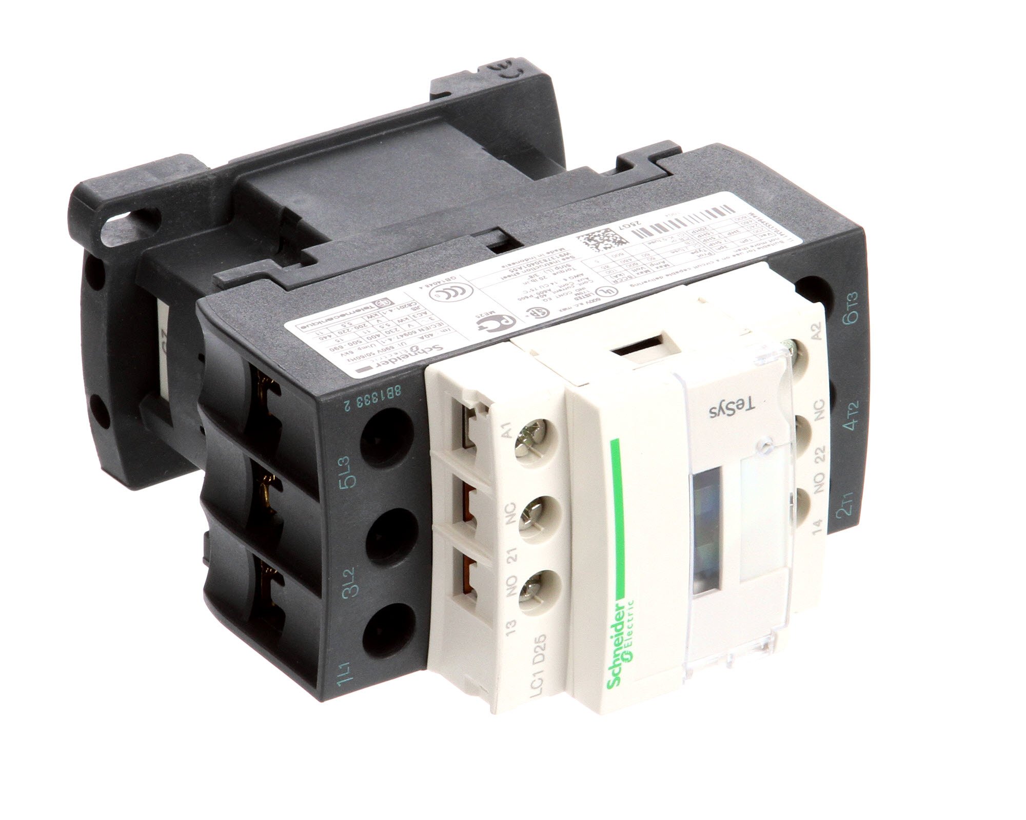 Champion Moyer Diebel 0512432 Three-Pole Contactor for Compatible Champion Moyer Diebel Dishwashers, 25/40 Amp, 120V