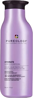 Pureology Hydrate Shampoo: Vegan Sulfate-Free for Dry & Color-Treated Hair – 3x Hydration, 16x Easier Detangling, Rose & Green Tea