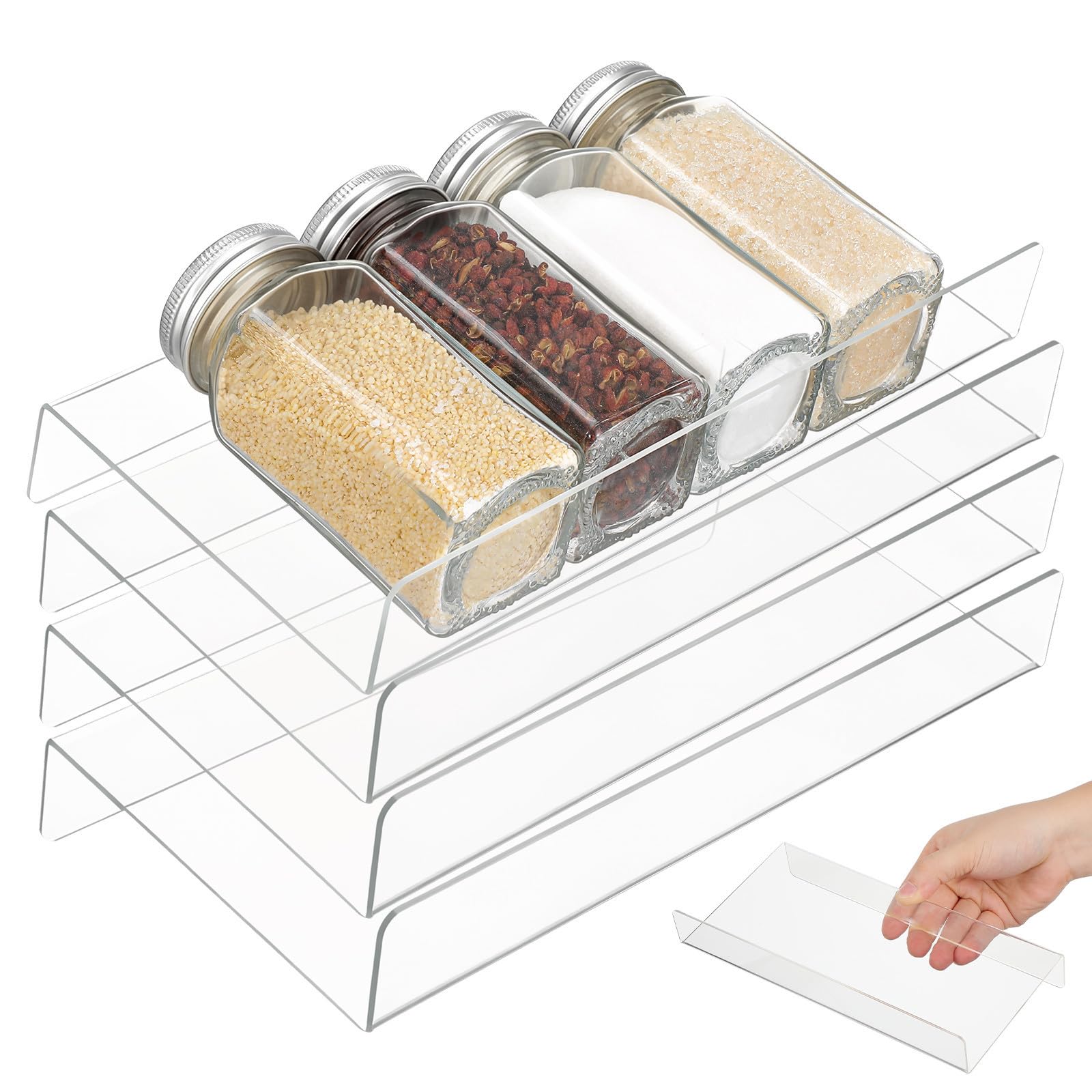 Organizador de especias para cajones y armarios: cocina como un chef profesional