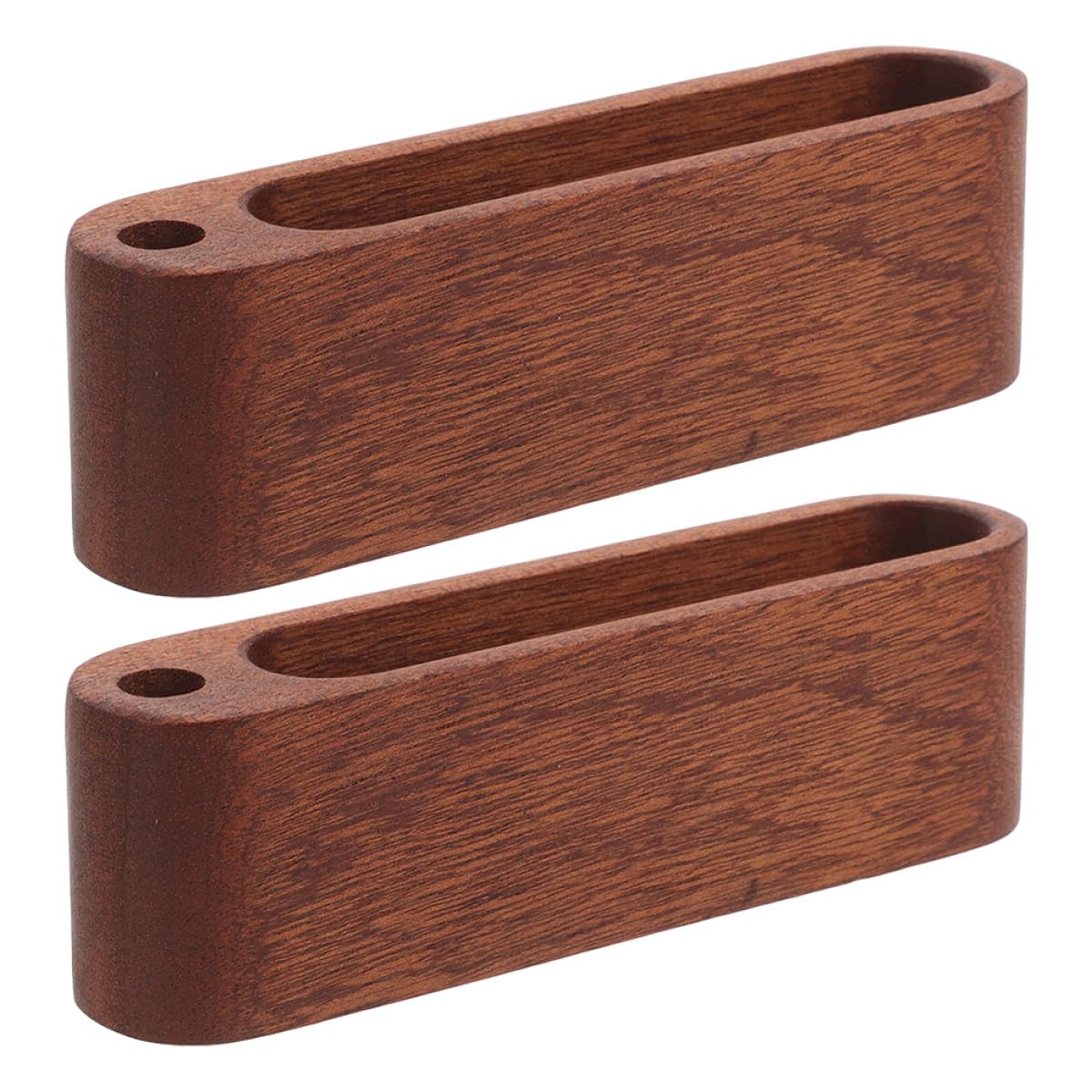 Tarjetero de escritorio PRETYZOOM con tacto cómodo y soportes de madera 8