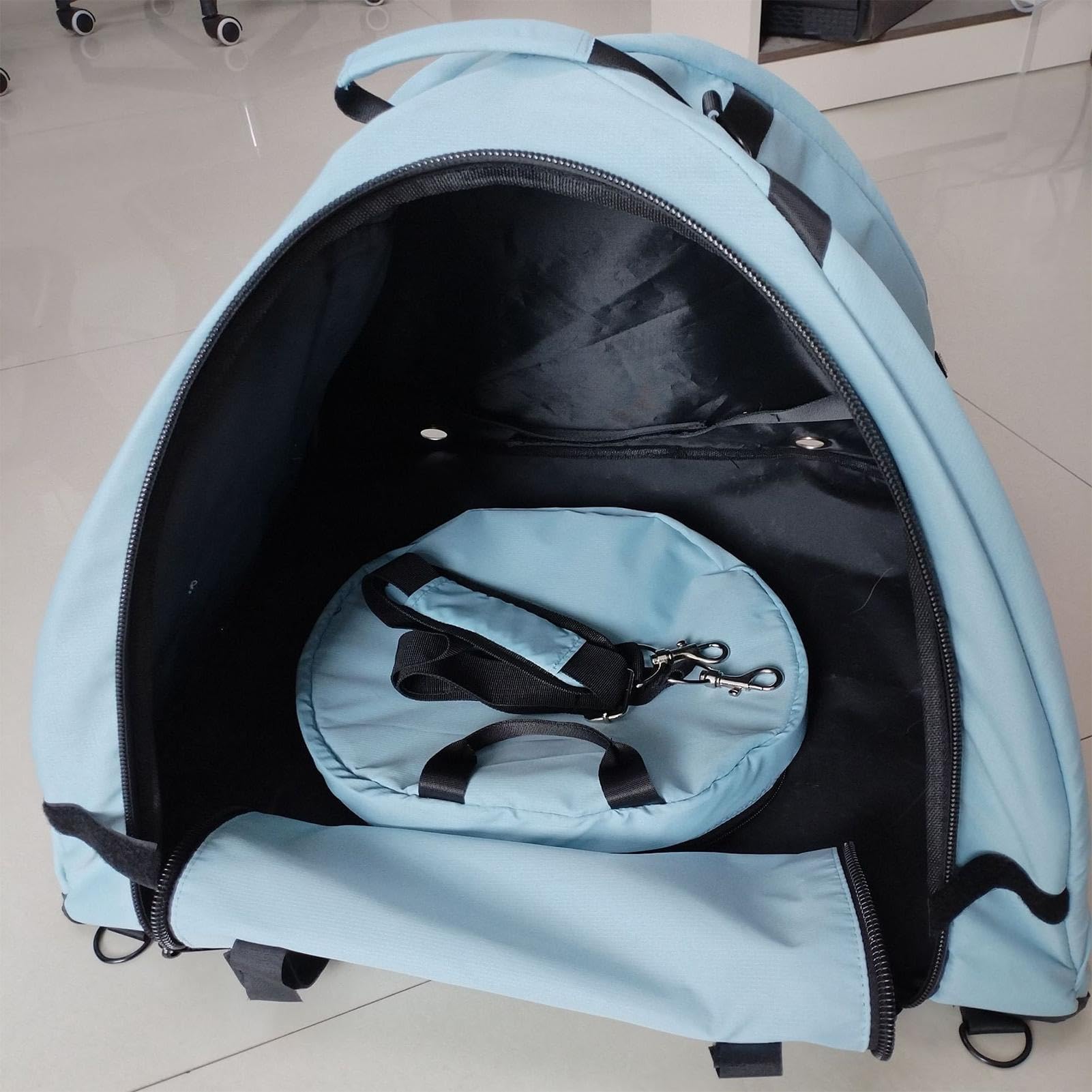 Parasole universale per computer portatile, 48,5 x 43 x 42 cm, protezione dai riflessi per computer portatili, tenda parasole pieghevole, protezione solare portatile per la maggior parte dei computer