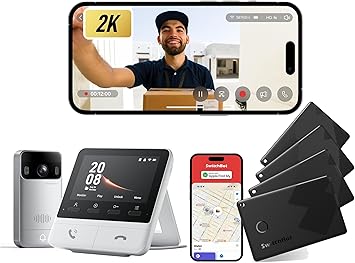 SwitchBot Video Doorbell Camera Wireless with Monitor