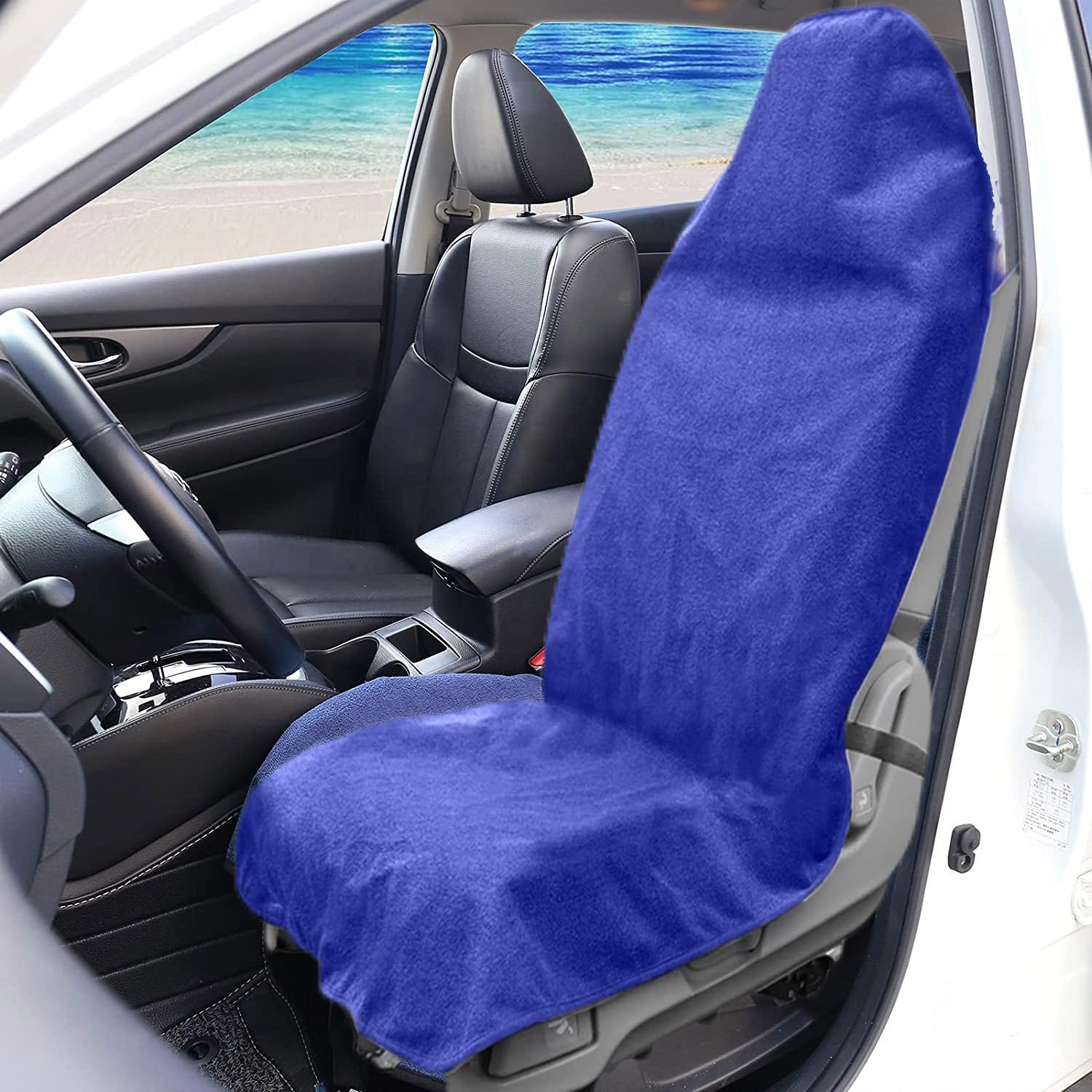 LUCYLEXIXI Telo antisudore impermeabile per sedile auto, protezione antisudore, perfetto per sedile universale antiscivolo per auto, camion, SUV