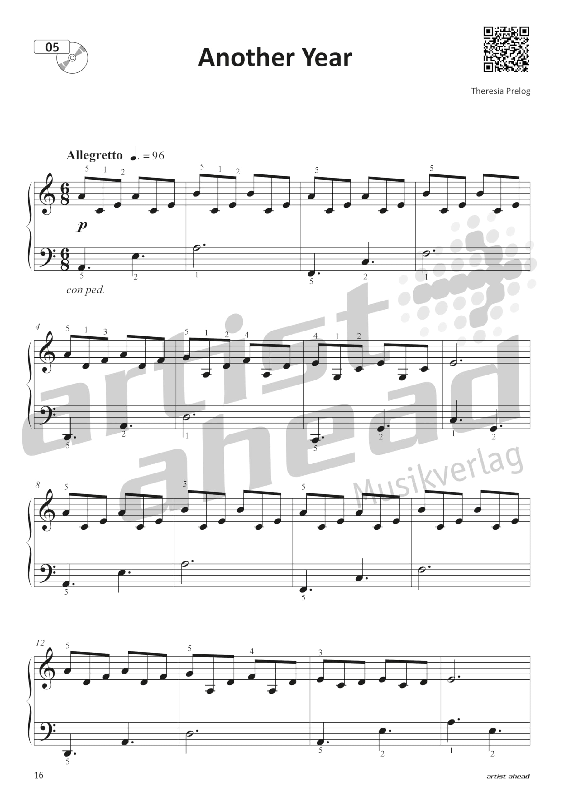 Easy Piano Dreams: 15 romantische, leicht spielbare Klavierstücke zum Träumen - für Kinder, Jugendliche & Erwachsene (inkl. QR-Codes + Audio-Download). Spielstücke. Klaviernoten