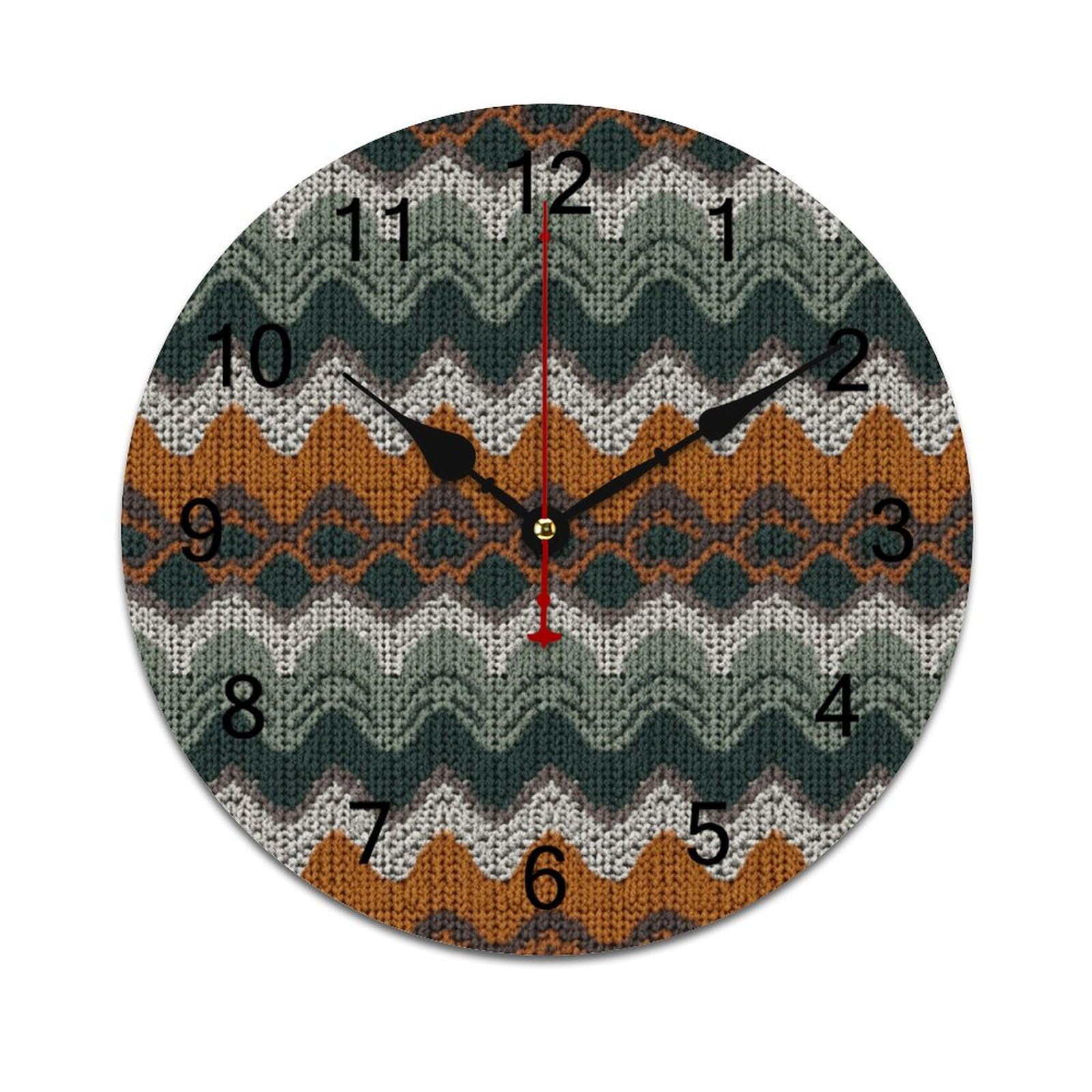 Horloge murale sans tic-tac résolvant les problèmes de concentration