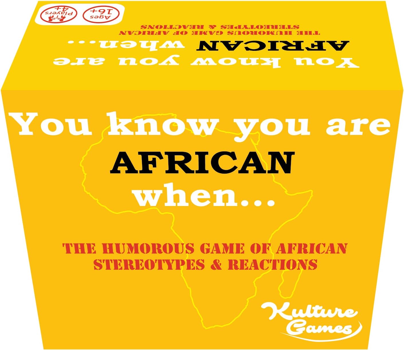 Kulture Games You Know You are African When… Humorous African Meme Game | Family Gatherings - A Fun Party Card Game | Those Who Love African Culture Games | African Stories & Cards
