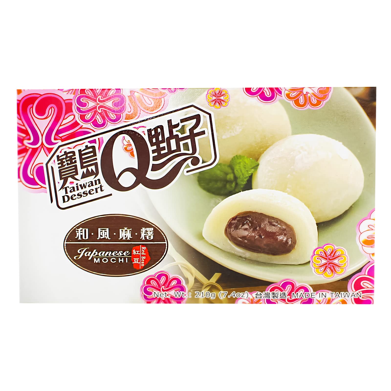 He Fong Mochi Rote Bohnen (12x210g)