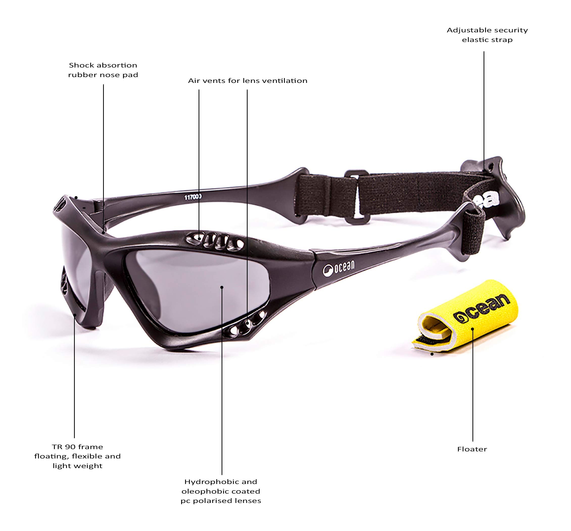 OCEAN AUSTRALIA Gafas de Sol Flotantes Deportes de Agua Polarizadas Kitesurf