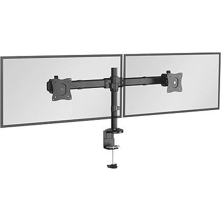 Supporto Monitor RICOO TS2511 - Girevole 360&deg;, Regolazione Altezza, VESA 75/100