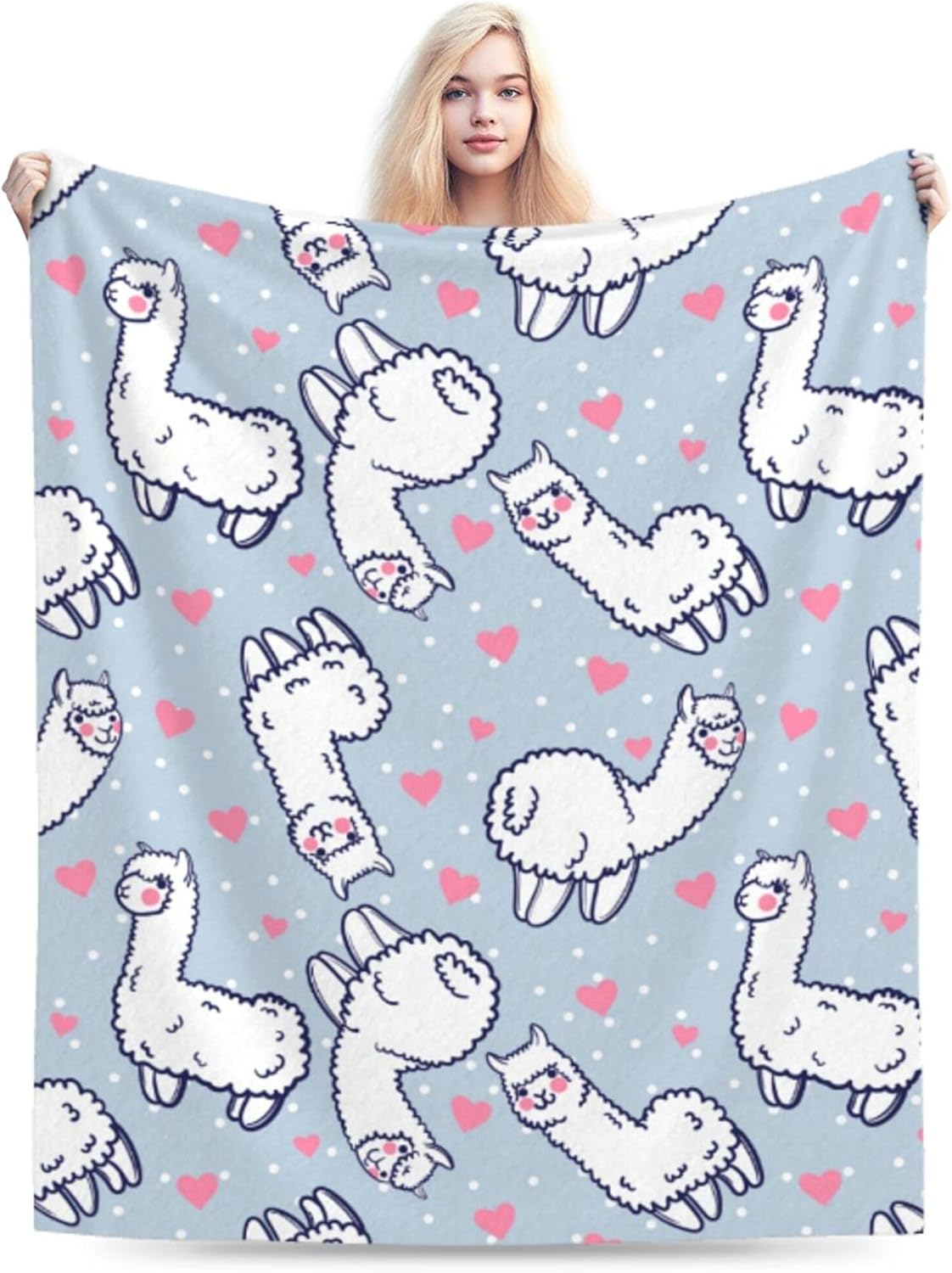 Zeleda Alpaca Blanket and Throws Fleece Blankets Alpaca