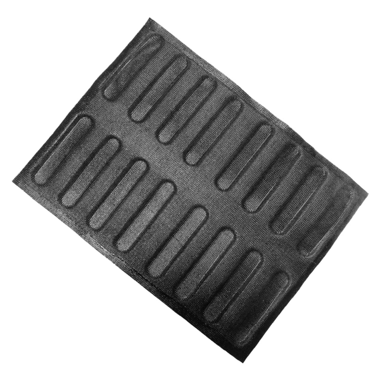 TOPBATHY 2 Pièces boulangerie moule à français moule s à plaque de cuisson respirante à multifonction à pâtisserie accessoire français Black