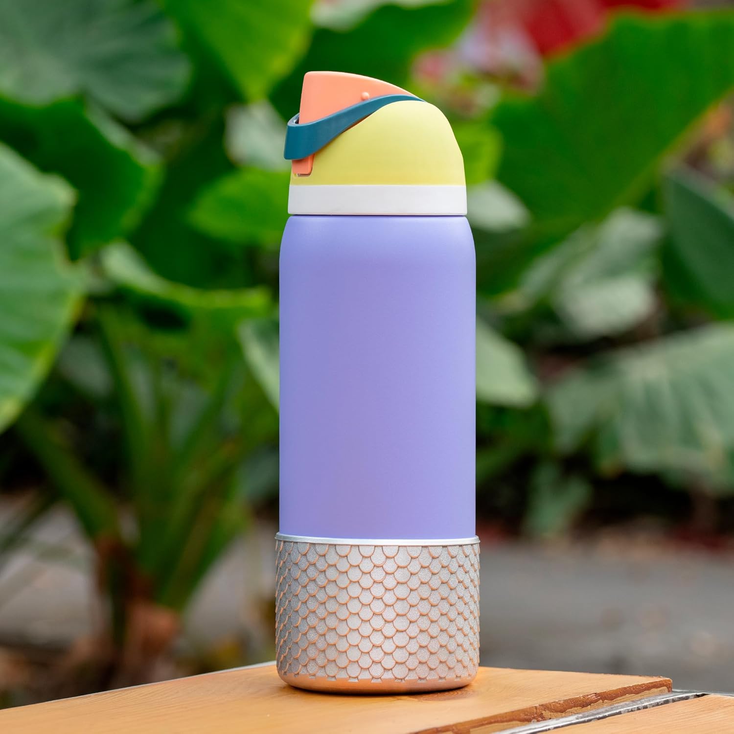 Silicone Boot for Owala Water Bottle 32 oz, Bling Anti-Slip Protective Sleeve for FreeSip/Twist/Flip Water Bottles, BPA Free - Image 8