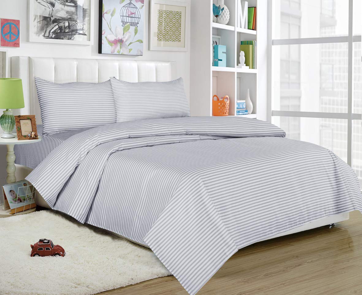 Regan Sheets - Twin, Grey