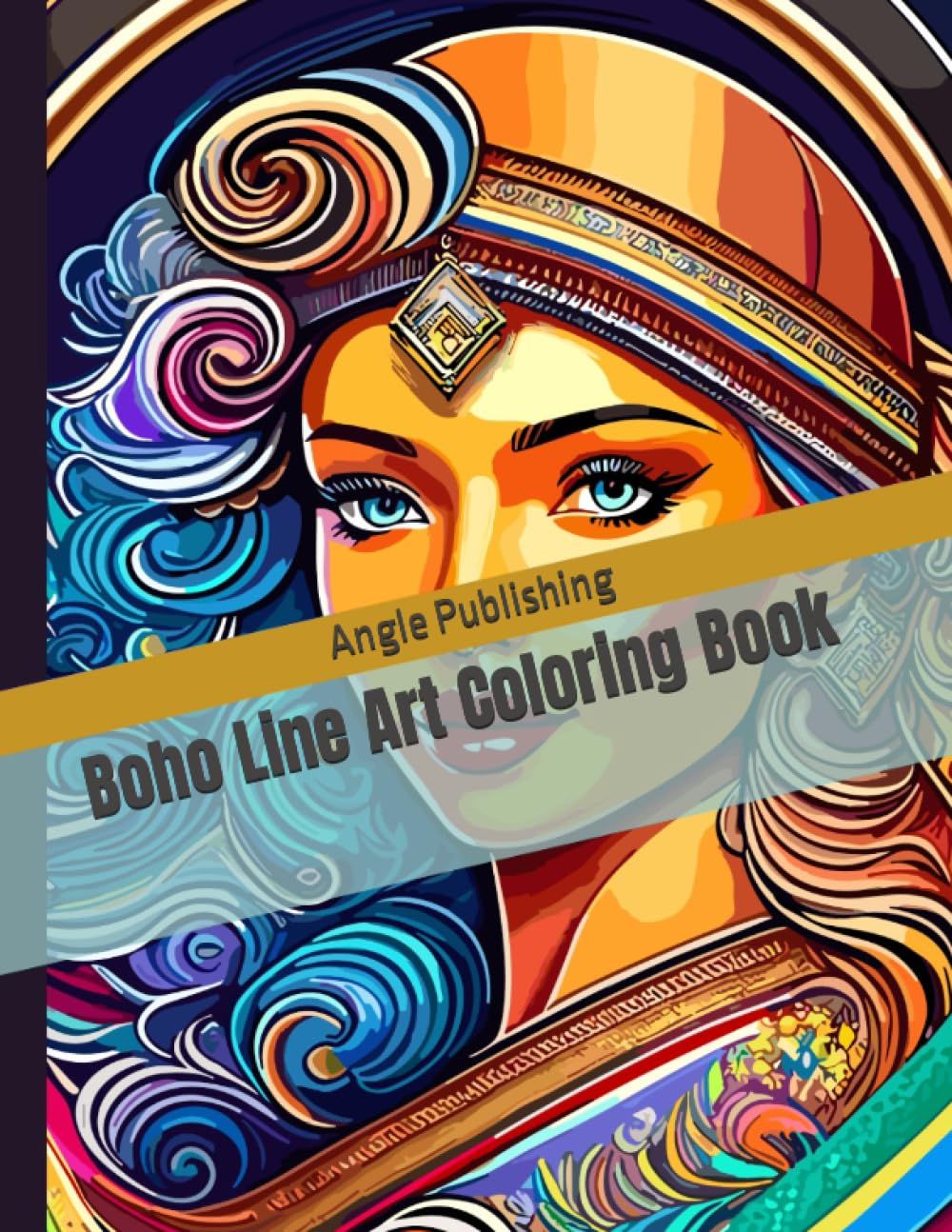Livre de coloriage boho pour enfants cadeau d'anniversaire créatif mixte