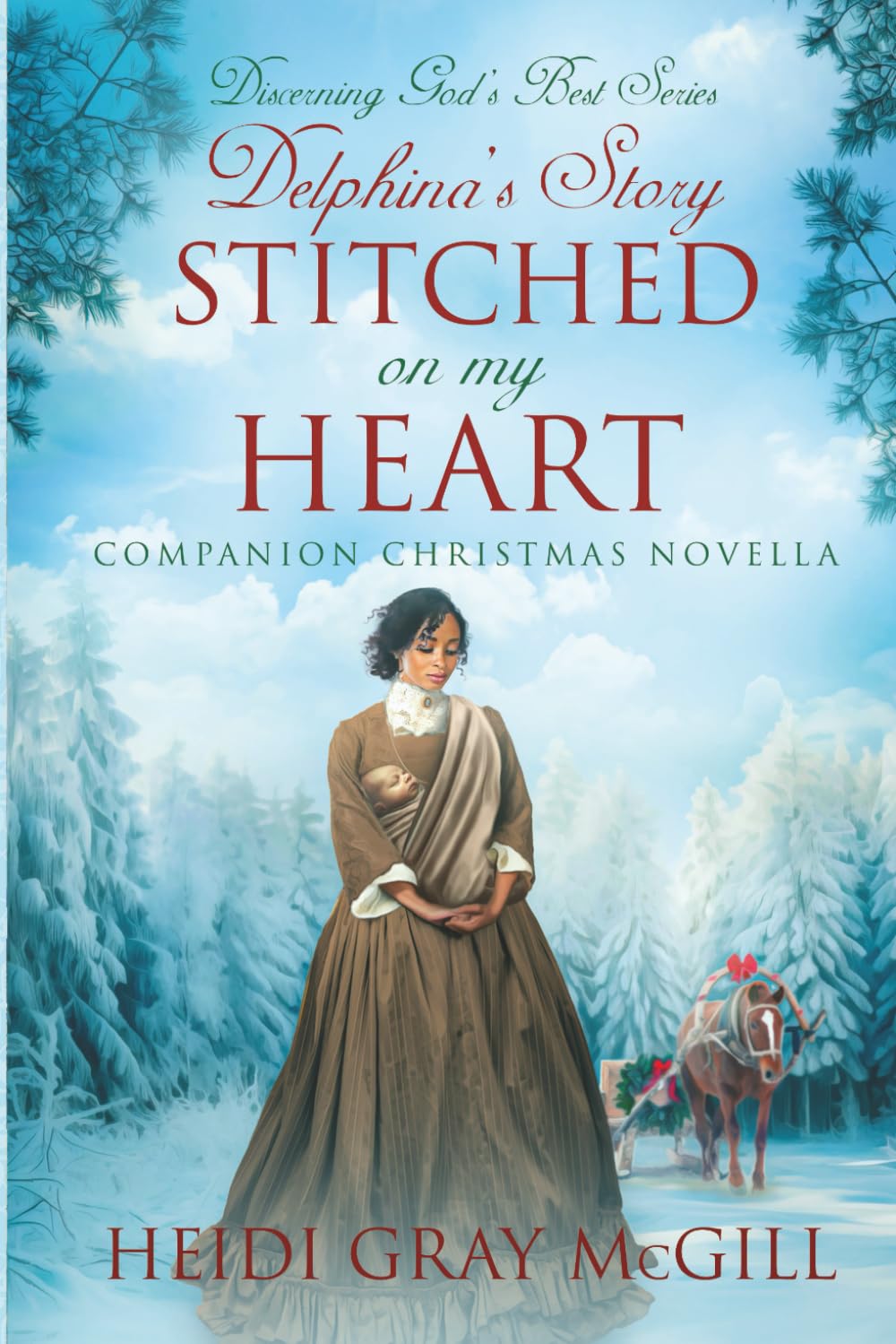 Stitched on My Heart: Delphina's Story - A Companion Christmas Novella - Discerning God's Best Series