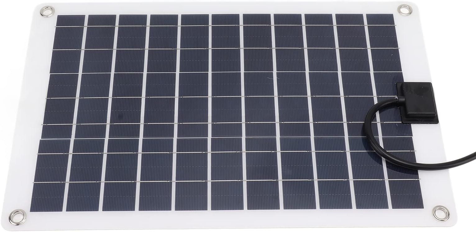 Solar Panel Charging Kit, 50W Widely Used Solar Panel Rich Connectors for Laptop