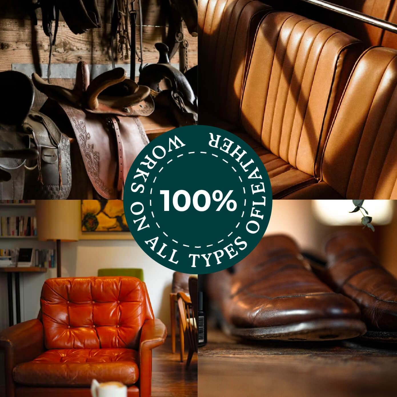 Clyde's™ Leather Preparer and Deglazer | Best for Non Absorbent Leather Surfaces | Remove Factory Finishes from Furniture, Auto Interior, Tack, and Shoes | to Be Used Before Leather Recoloring Balm - Image 5