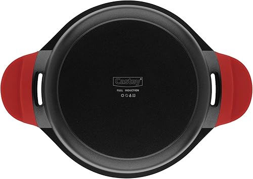 Miniatura 2 de Castey Cacerola alta inducción (rojo) 9.4 in