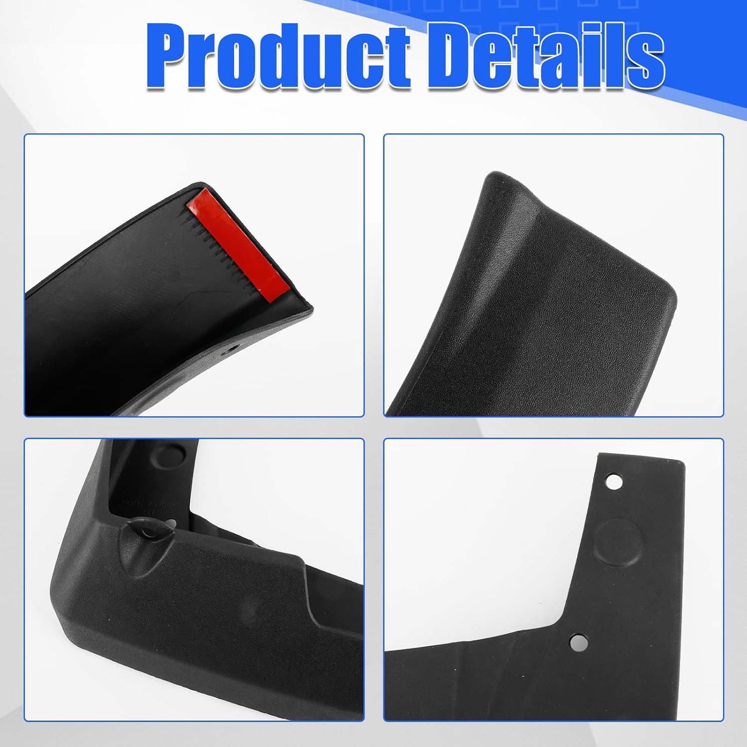 Mud Flaps Splash Guards for 2025 2026 Nissan Kicks, Durable ABS Mud Guards, Protects Against Mud, Rocks, and Debris, 2026 Nissan Kicks Accessories (4PCS)