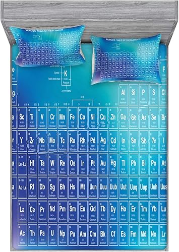 Miniatura 11 de Ambesonne Juego de sábanas bajeras y fundas de almohada, diseño retro de los videojuegos con botones de joystick vintage de los años 80 y 90, diseño