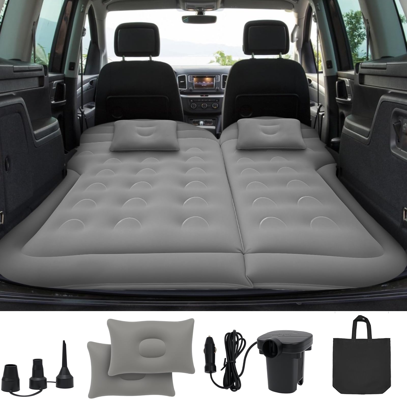 Matelas gonflable SUV avec pompe rapide lit d'invité intérieur extérieur