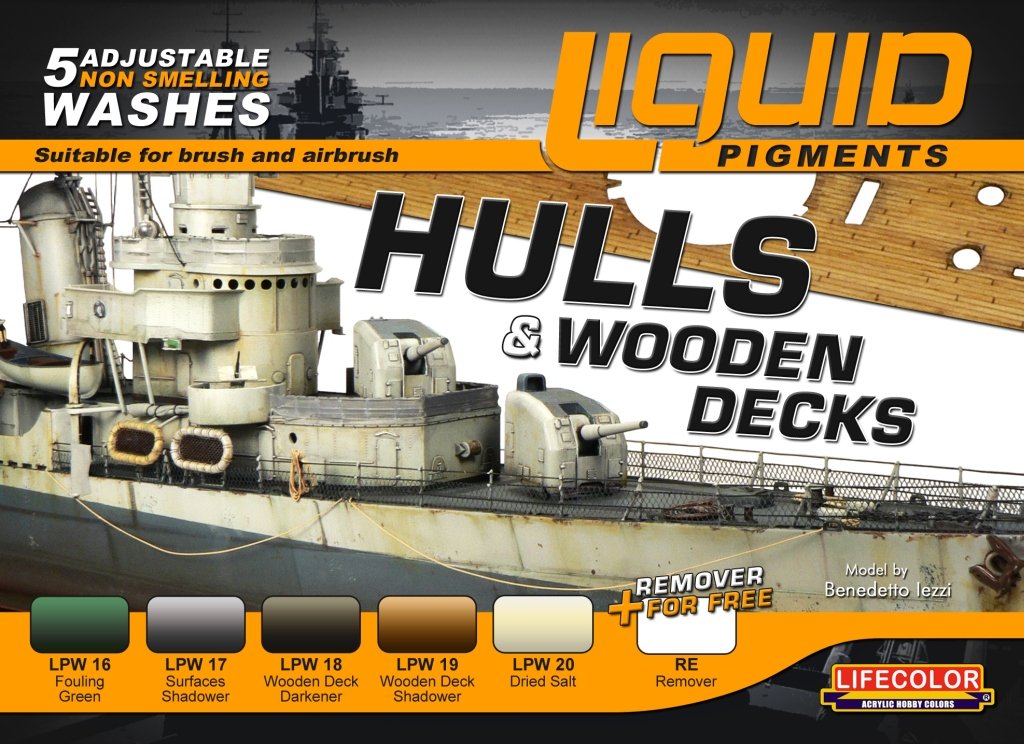 LifeColor Liquid Pigments 6-Set LP04 Hulls