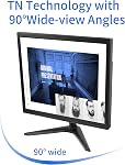 17 inch Square PC Monitor 4:3 LED Backlit Monitor 1280 X 1024 Resolution, 60 Hz, 5Ms, VESA Mountable, VGA, HDMI, TN Panel, Built-in Speakers